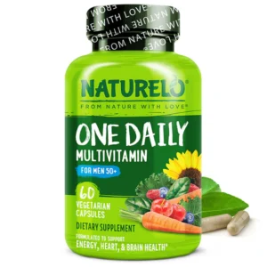 One Daily Multivitamin for Men Over 50 - Vegan Friendly, Plant-Based, Whole Food Vitamin