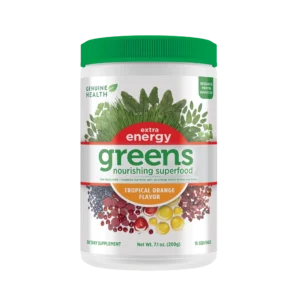 greens extra energy | orange flavor